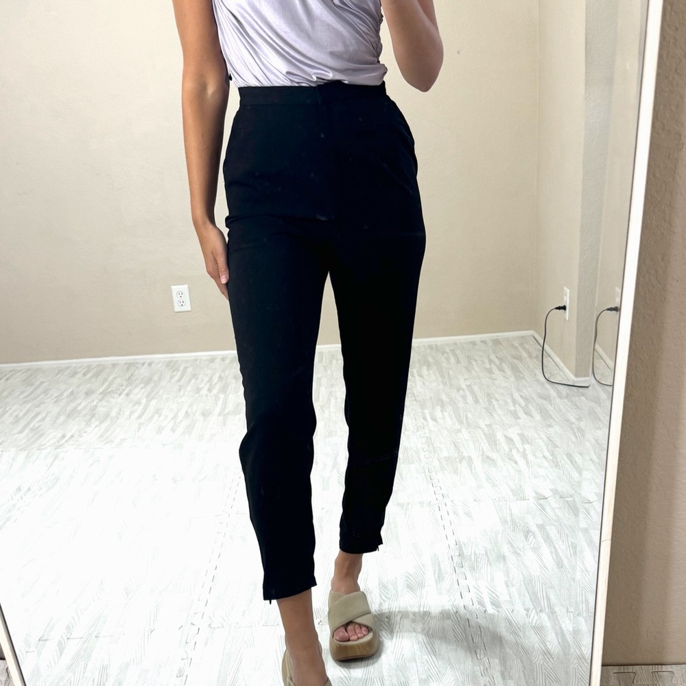 KEEPSAKE the Label Black High-Waist Tapered Trousers